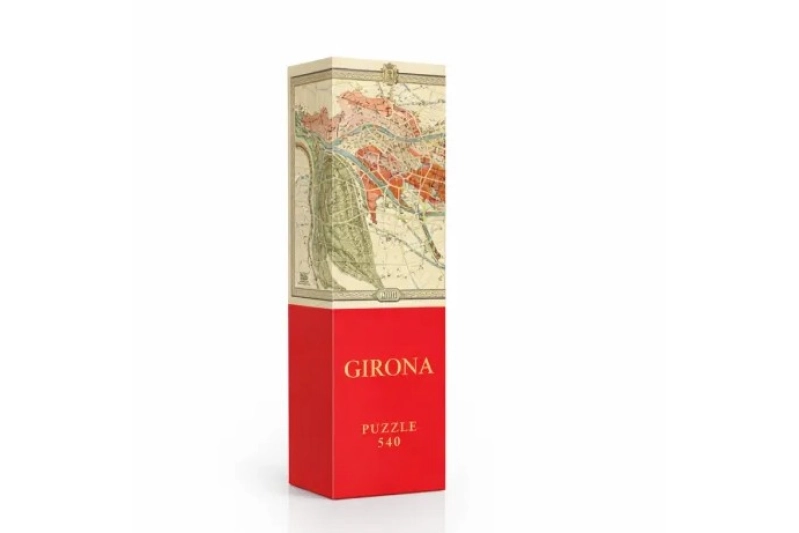 Puzle mapa Girona (540 peces)