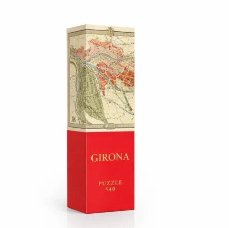 Puzle mapa Girona (540 peces)