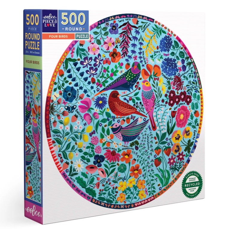 Puzzle rodó Ocells (500 peces)