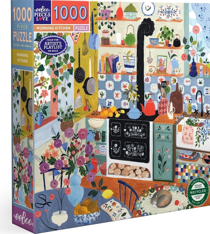Puzzle Un matí a la cuina (1000 peces)