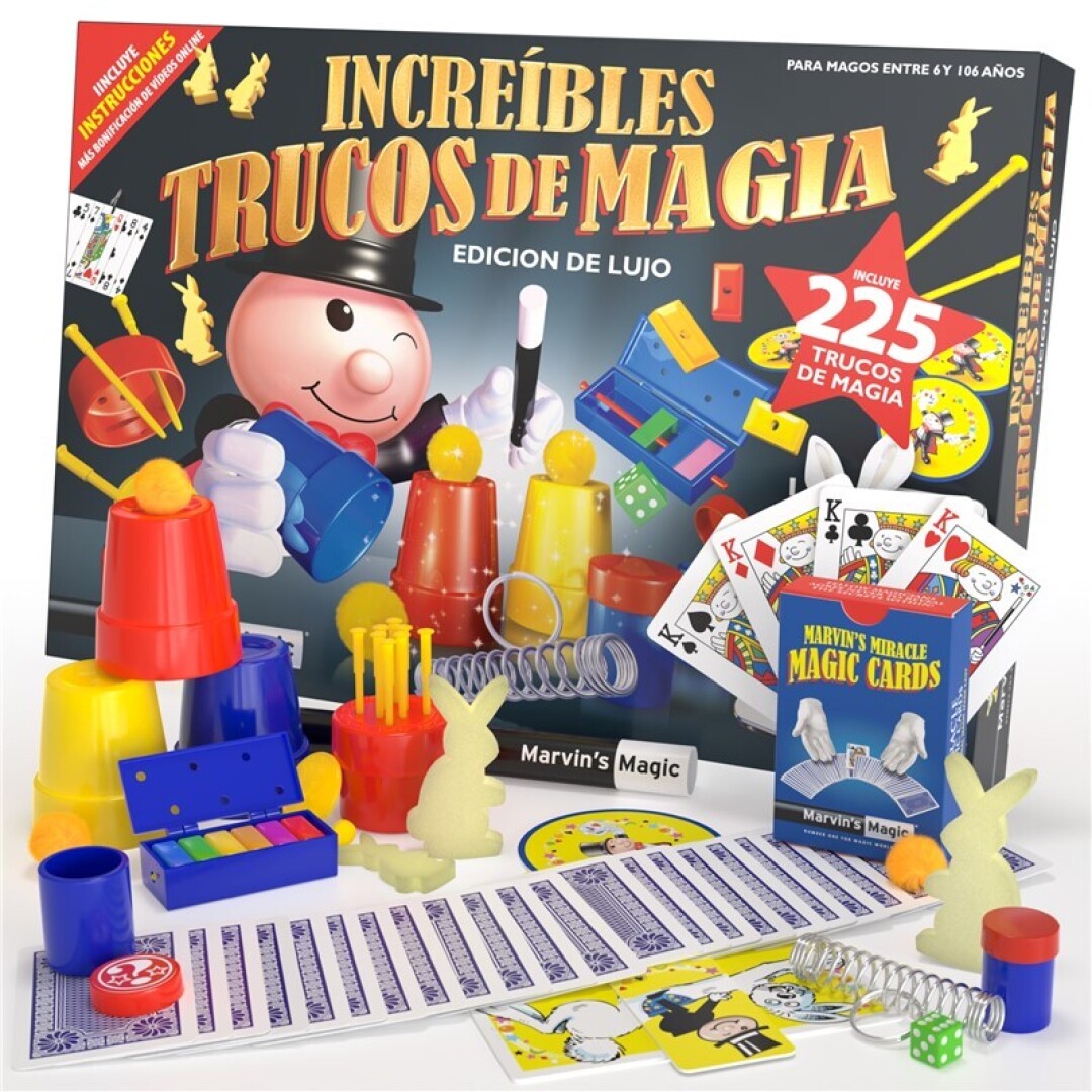 225 Trucs de Màgia Marvin