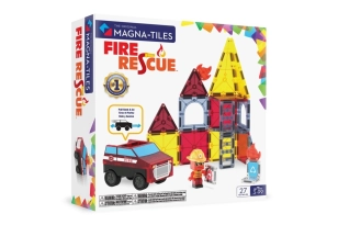 Magna-Tiles 27 piezas. Fire rescue