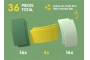 Waytoplay caucho Arches Creator 36 piezas