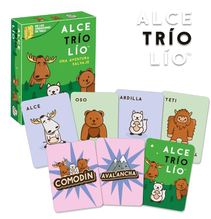Alce, trío, Lío. Una aventura salvaje