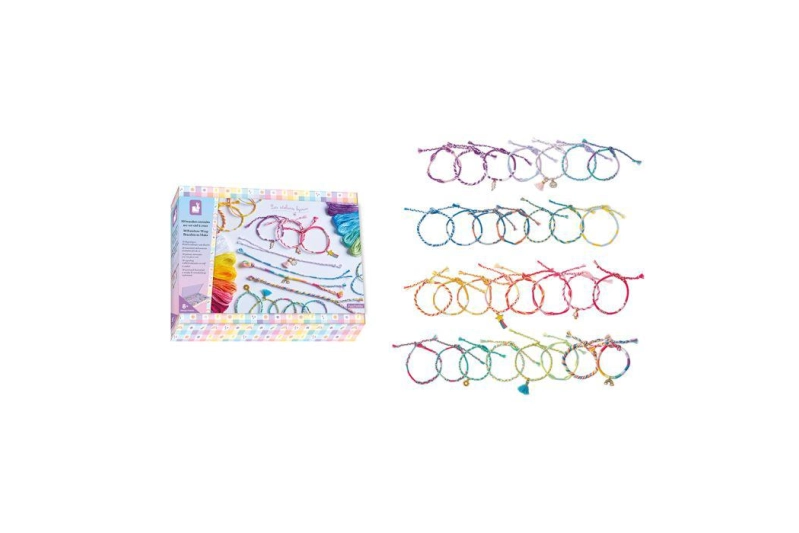 Kit per fer 30 polseres arc iris