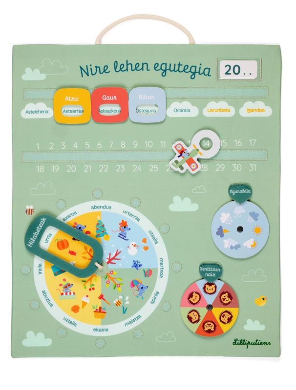 Egutegi: Nire lehen egutegia