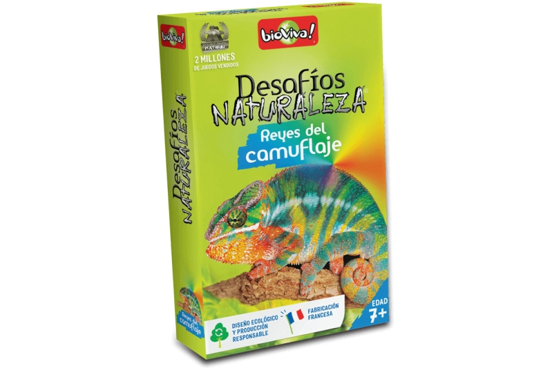 DESAFÍOS DE LA NATURALEZA REYES DEL CAMUFLAJE (ed. castellano)