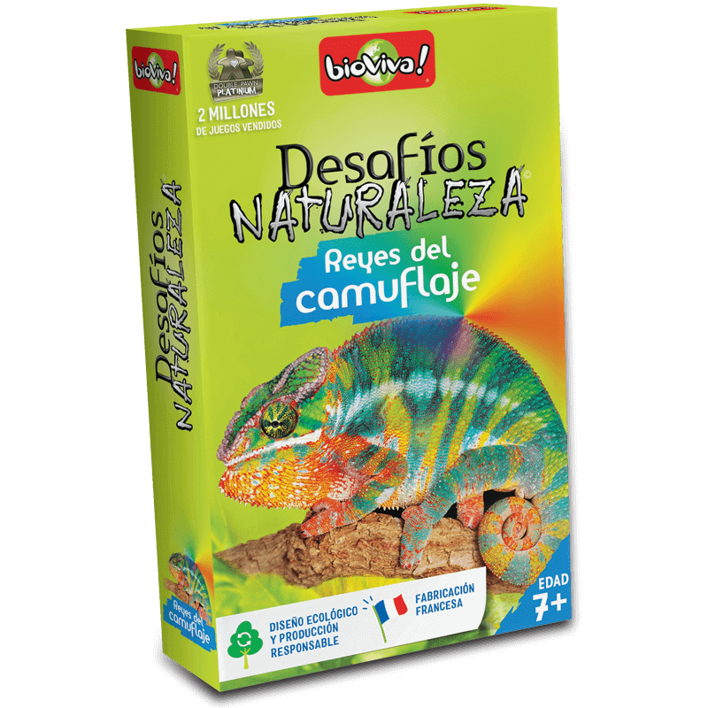 DESAFÍOS DE LA NATURALEZA REYES DEL CAMUFLAJE (ed. castellano)