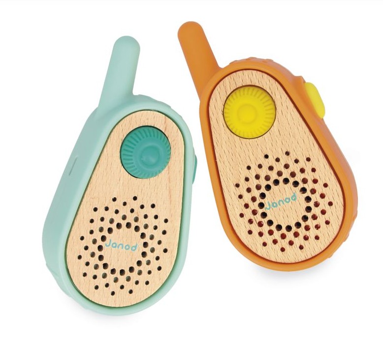 Walkie-Talkie de fusta