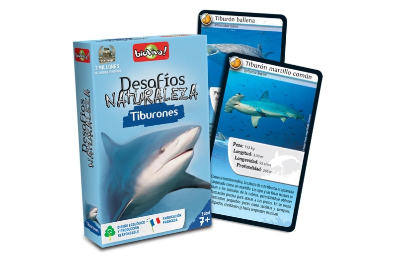 Desafíos naturaleza Tiburones