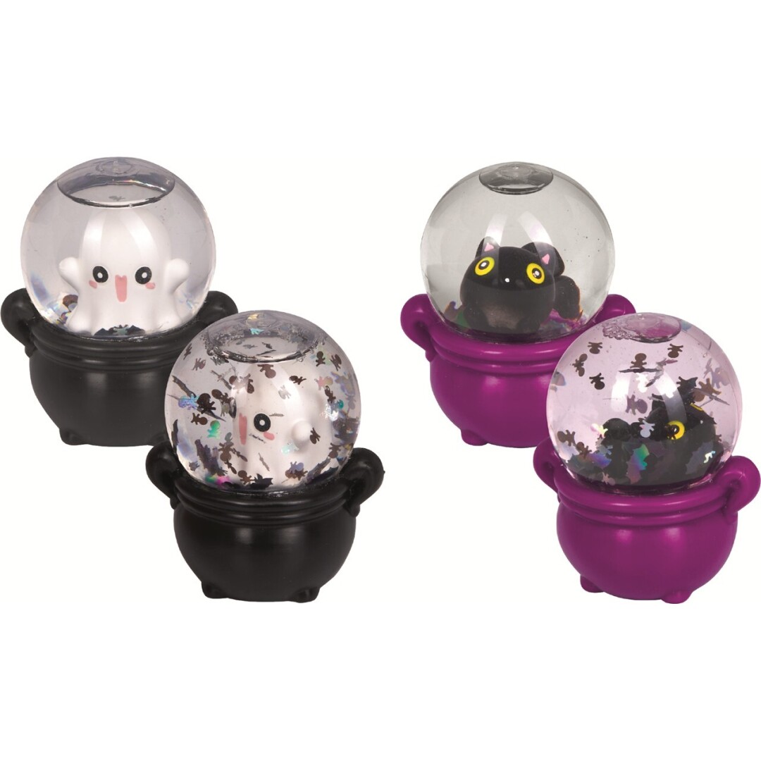 Bola de nieve suave: fantasma/gato negro.