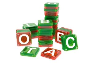 Learn Letters Magna tiles