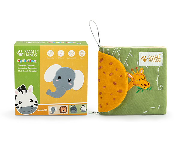 Llibre de roba amb textures - Animals salvatges