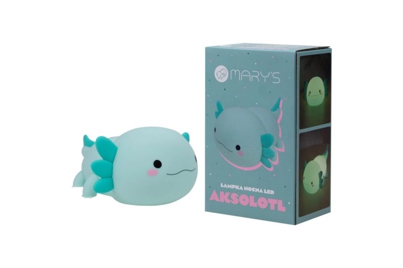 Llum de nit led Axolot blau