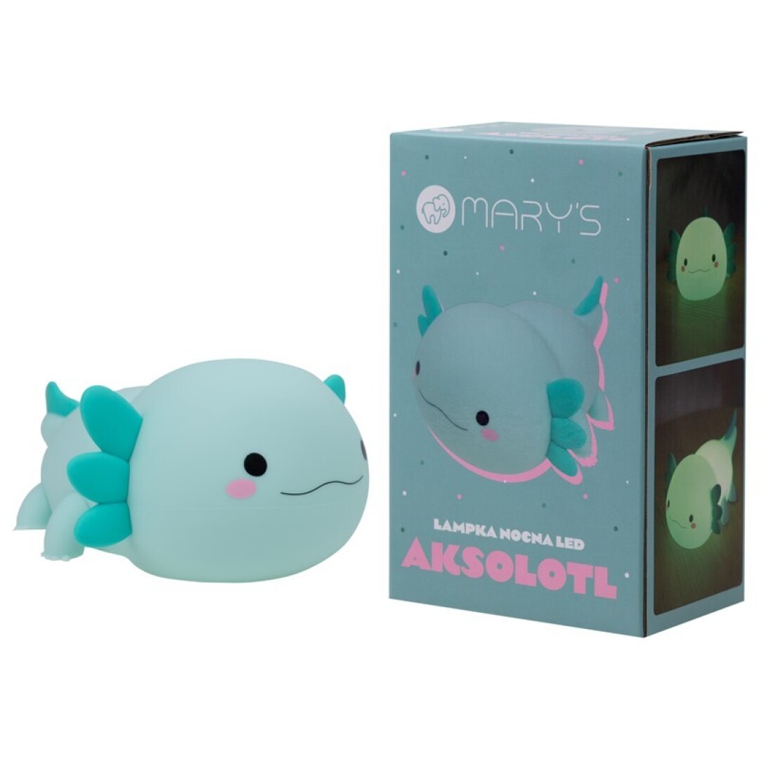 Llum de nit led Axolot blau