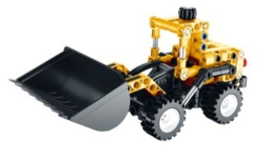 Vehículo de construcción Pala cargadora 115 piezas