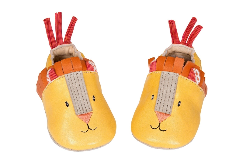 Zapatitos león Les Papoum