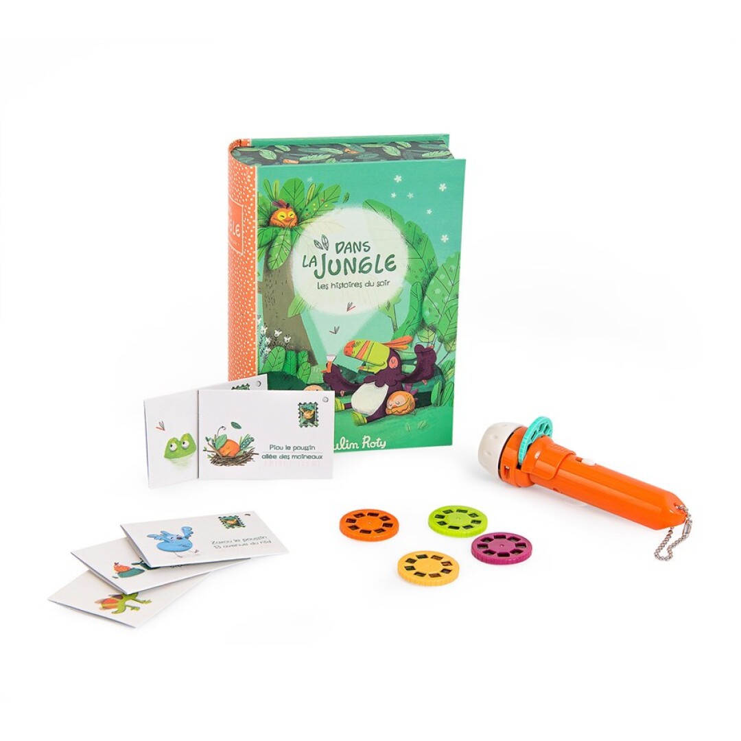 Linterna proyectora de 5 historias jungla