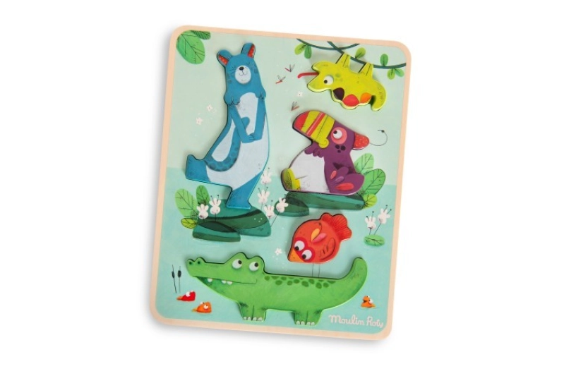 PUZZLE SENSORIAL LA JUNGLA