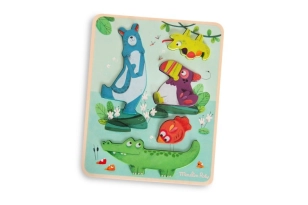 PUZZLE SENSORIAL LA JUNGLA